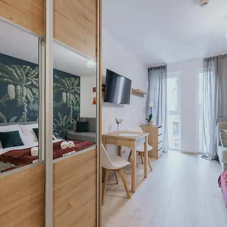Mikro Aparty Bezplatny Parking Appart hôtel Wrocław